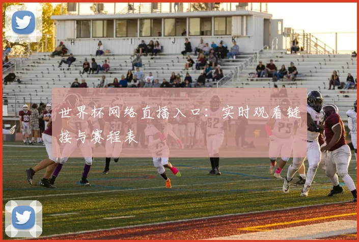 世界杯网络直播入口：实时观看链接与赛程表